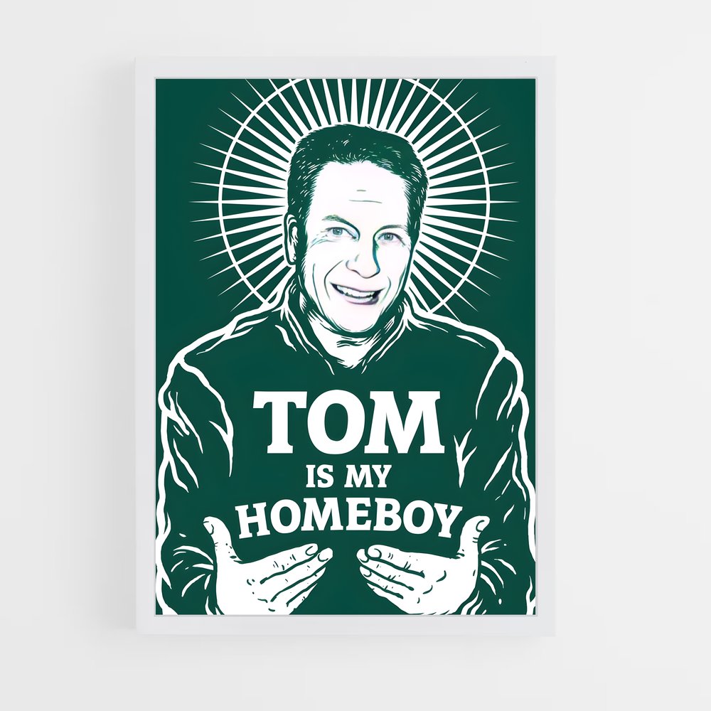 Poster Tom's Vibe – affiche Basketball (vue 3)